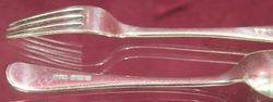 Sheffield Silver Fork and Spoon c1898