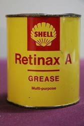 Shell 1lb Retinax A Grease Tin 