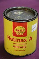 Shell 1lb Retinax A Grease Tin 