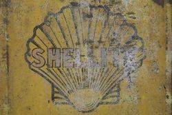 Shell 4 Gallons Oil Tin 