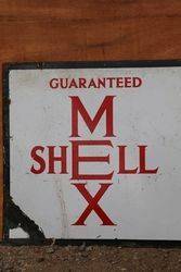 Shell Mex Enamel Advertising Sign 