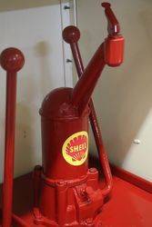 Shell Oil Cart