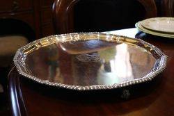 Silver Plated Salver C190020  