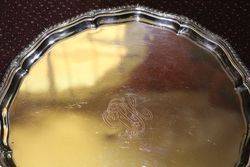 Silver Plated Salver C190020  