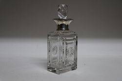 Silver Top Scent Bottle 