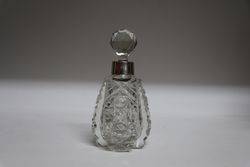 Silver Top Scent Bottle  