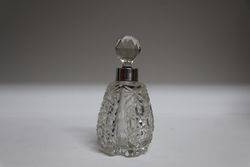 Silver Top Scent Bottle  