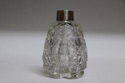 Silver Top Scent Bottle  