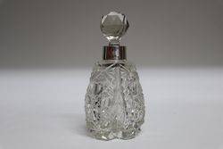 Silver Top Scent Bottle  