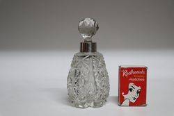 Silver Top Scent Bottle  