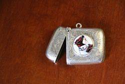 Silver Vesta Case Birmingham 1911 