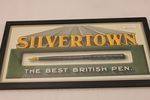 Silvertown Pens Framed Ad Card