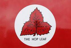 Simonds The Hop Leaf Enamel Advertising Sign