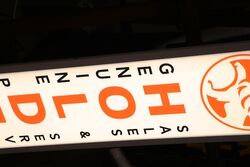 Slim Line Holden Genuine Parts Light Box 