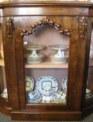 Small Burr Walnut Credenza