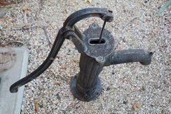 Small Cast Iron Antique Style Well Pump