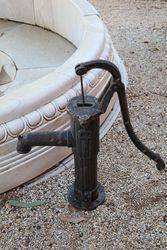 Small Cast Iron Antique Style Well Pump