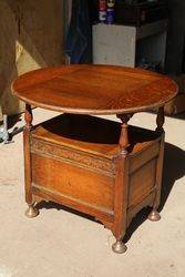 Small Round Monks Bench 