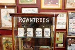 Small Rowntrees Shop Display Cabinet