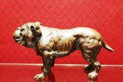 Spelter Figure of a Bulldog