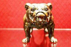 Spelter Figure of a Bulldog