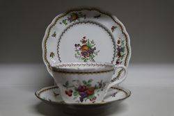 Spode Copelands Rockingham Trio Exclusive To Harrods C1895 