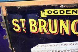 St Bruno Flake Enamel Sign  