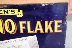 St Bruno Flake Enamel Sign  