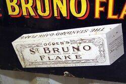 St Bruno Flake Enamel Sign  