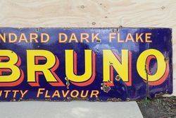 St Bruno Tobacco Enamel Advertising Sign 