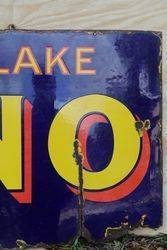 St Bruno Tobacco Enamel Advertising Sign 