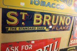 St Brunos Strip Enamel Sign