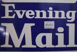 Stop To Buy Your Evening Mail Store Advertising Sign 