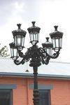 Stunning + Large Cast Iron Garden Lamp