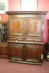 Stunning 18th Century French Carved 4 Door Cupboard With Two Centre Drawers Mon