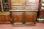 Stunning 18th Century French Carved 4 Door Cupboard With Two Centre Drawers Mon