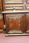 Stunning 18th Century French Carved 4 Door Cupboard With Two Centre Drawers Mon