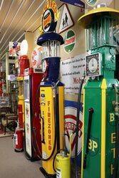 Stunning 1930and39s Themis Deluxe Manual Petrol Pump 