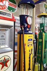 Stunning 1930and39s Themis Deluxe Manual Petrol Pump 