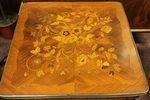 Stunning 19th Century French Marquetry Side Table With Metal Mounts C1890