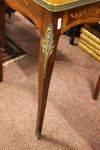 Stunning 19th Century French Marquetry Side Table With Metal Mounts C1890