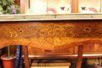 Stunning 19th Century French Marquetry Side Table With Metal Mounts C1890