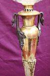 Stunning And Rare 19th Century Victorian Oil Lamp All Original Including Glass Shade
