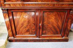 Stunning Antique Mahogany Secratier Bookcase