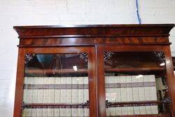 Stunning Antique Mahogany Secratier Bookcase
