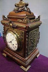 Stunning Antique Walnut Bracket Clock 