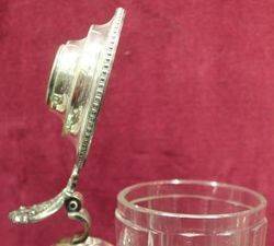 Stunning Cut Glass German Tankard