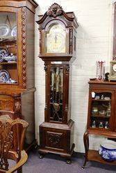 Stunning Early C20th Mahogany Longcase Clock 