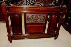 Stunning Late Victorian Mahogany 4 Piece Bedroom Suite 