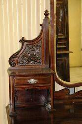 Stunning Late Victorian Mahogany 4 Piece Bedroom Suite 